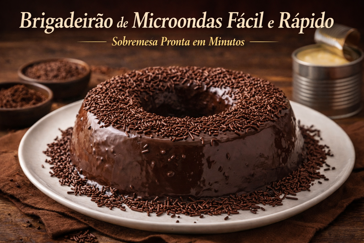 Brigadeirão de Microondas Fácil e Rápido: Sobremesa Pronta em Minutos