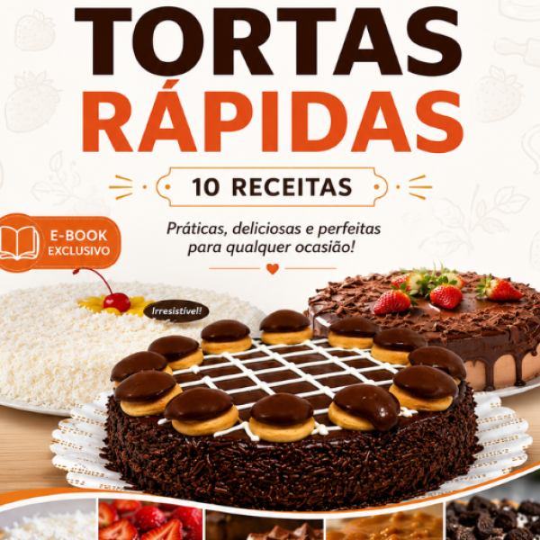 Tortas Rápidas - Aprenda a fazer